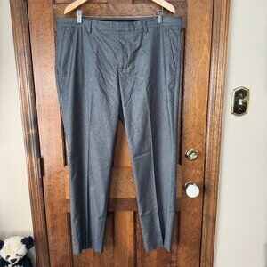 #1 Perry Ellis Portfolio Gray Dress Pants  38x30 - Slim Fit